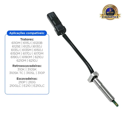 Sensor Do Copo De Combustível Aplicável John Deere - DZ110639