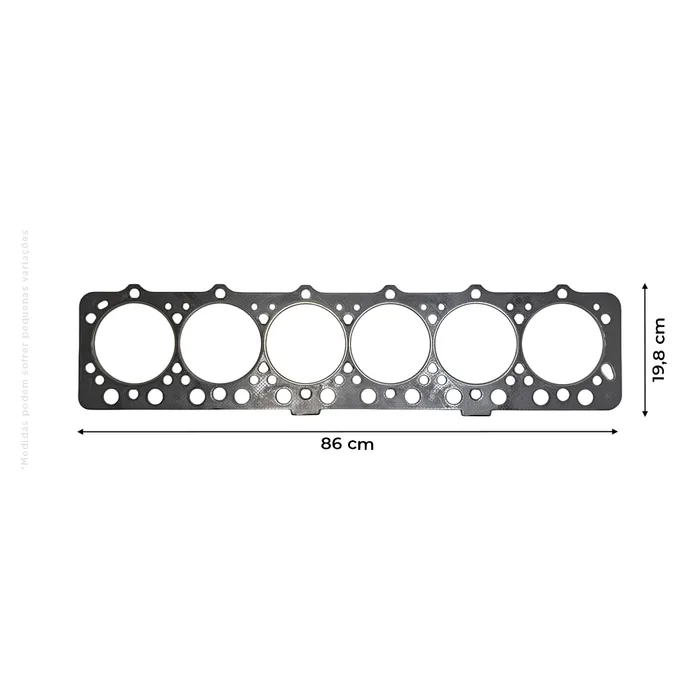 Junta Do Cabeçote Do Motor Aplicável Trator John Deere - DZ111356