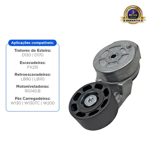Tensor Da Correia Alternador Aplicável New Holland - J918944