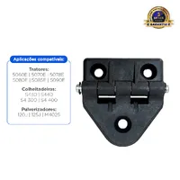NF101367 / Dobradiça Da Janela Traseira Da Cabine Aplicável John Deere - imagem 2