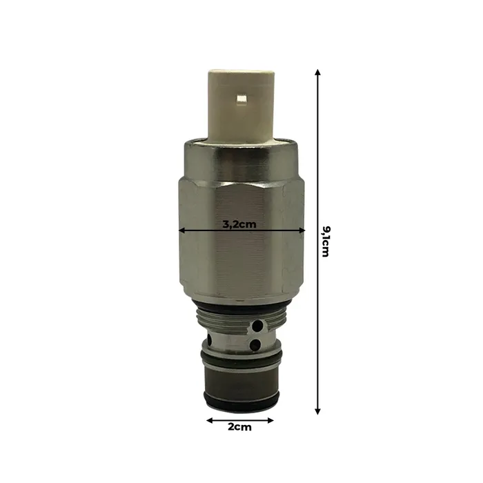 RE183407 / Válvula Solenoide Hidráulica Aplicável Trator John Deere