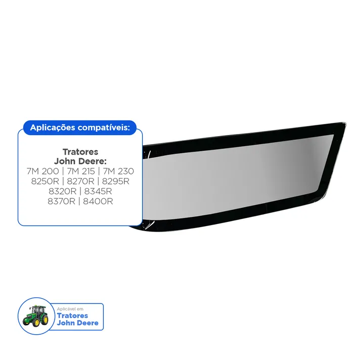 RE331647 / Lente Farol Dianteiro Direito Aplicável Trator John Deere