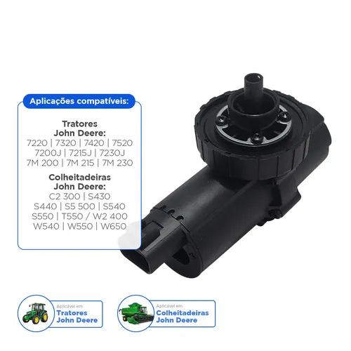 Bomba Elétrica de Combustível Sem Filtro Aplicável Colheitadeira John Deere - RE569928