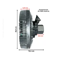 RE596807 / Embreagem da Viscosa Aplicável Tratores John Deere - imagem 3