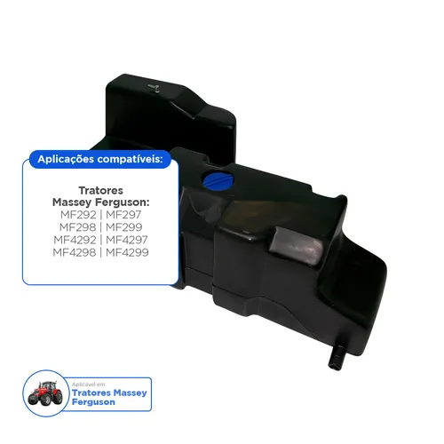 Tanque Combustível Lado Direito Aplicável Trator Massey Ferguson - 073476