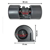 Motor do Ventilador De Ar 12v Aplicável Case / New Holland - imagem 4
