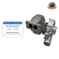 4110000054316 / Turbina Motor Weichai Aplicável Pá Carregadeira SDLG - imagem 2