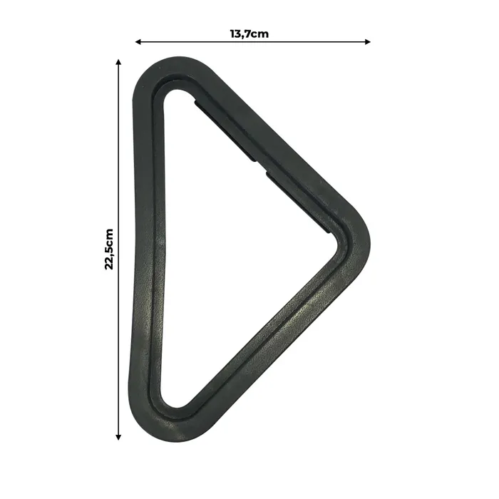 6674402 / Moldura Farol Triangular Aplicável Minicarregadeiras Bobcat