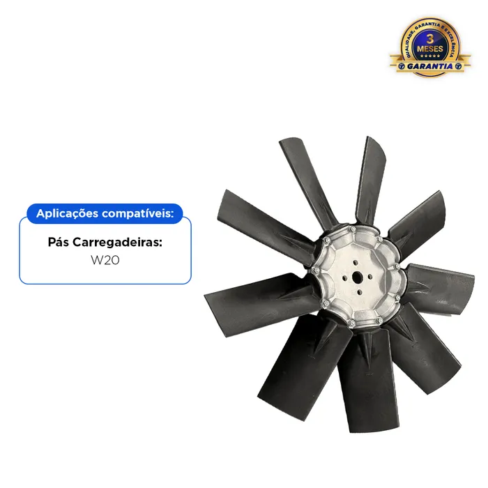 84180843 / Hélice Do Motor Aplicável Pá Carregadeira Case