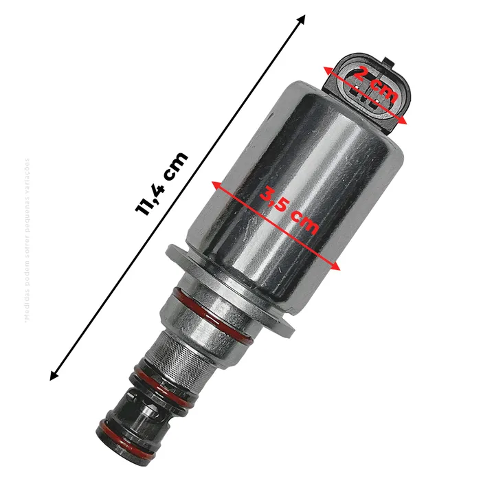 Válvula Solenoide 12v Aplicável Trator New Holland - 84273815