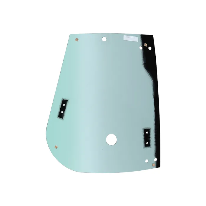 8433922 / Vidro Superior Traseiro Porta Direita Aplicável Case 580N 