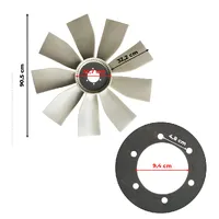 84444510 / Hélice Do Radiador Aplicável Colheitadeira New Holland - imagem 3
