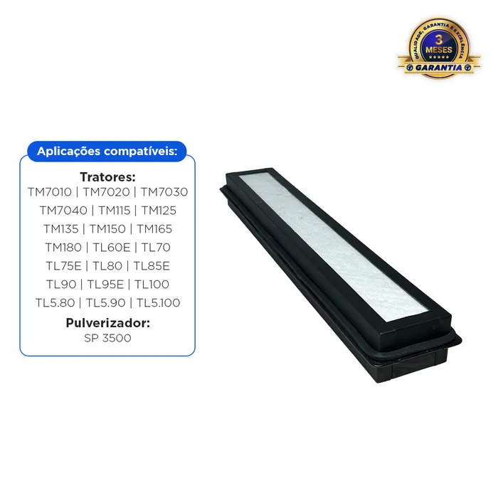 87658718 | Filtro Ar Condicionado Cabine Aplicável New Holland