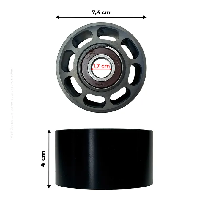 87840244 / Polia Tensionadora Do Motor Aplicável New Holland/Case