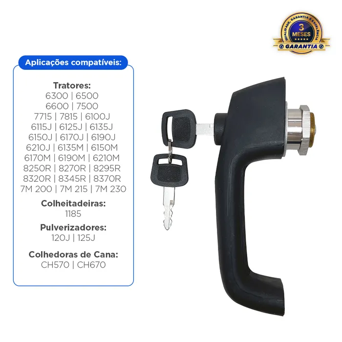 Maçaneta Da Porta Aplicável Máquinas John Deere - AL113174