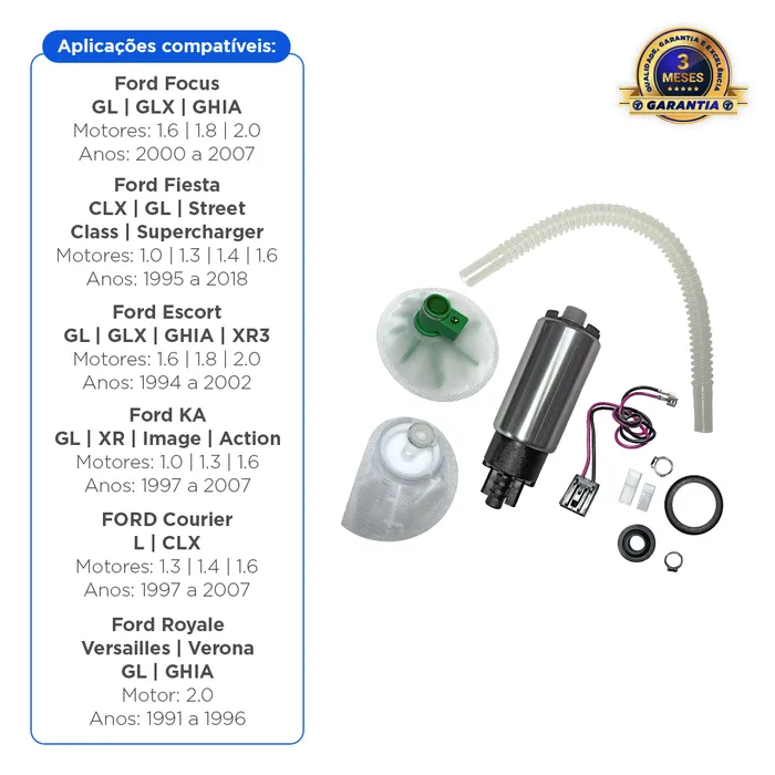 GI3103 | Bomba Combustível Refil Aplicável Ford Focus