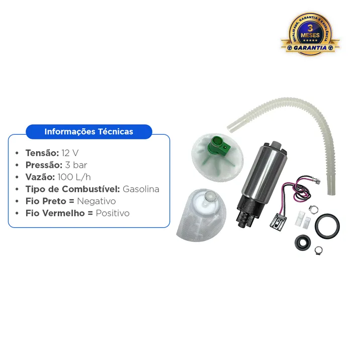 GI3103 | Bomba Combustível Refil Aplicável Ford Focus