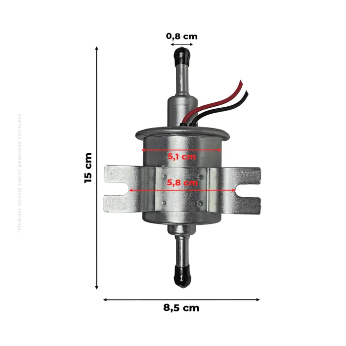 GI6010 | Bomba Elétrica Combustível Diesel 12V Aplicável