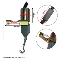 4942879 | Solenoide de Parada 24V Aplicável Cummins - imagem 3