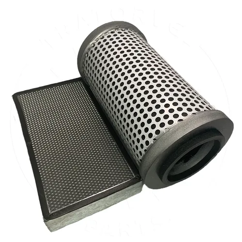 Kit Filtro Ar Cabine Carvão Ativado Aplicável Tratores John Deere - Re24619