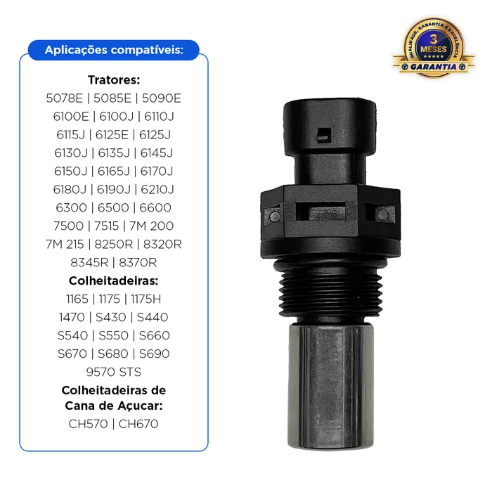 RE537634 / Sensor De Posição Do Virabrequim Aplicável John Deere