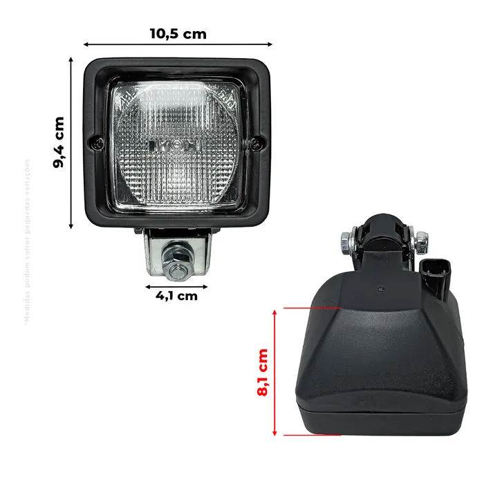 11170010 / Farol Quadrado Volvo