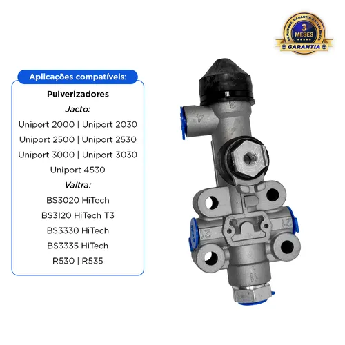 Válvula De Nivelamento Aplicável Pulverizador Jacto - 123538