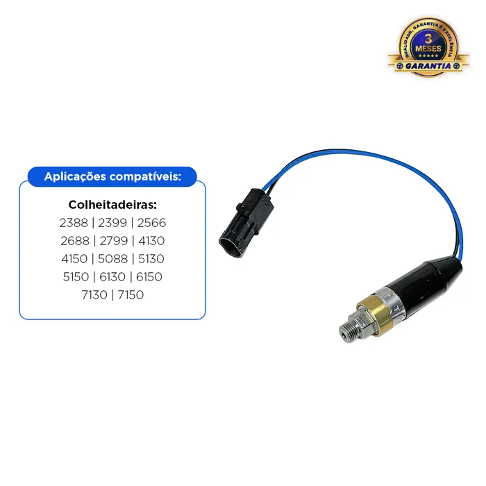 125829A1 | Sensor de Pressão Aplicável Case 2388