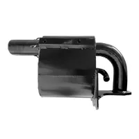 128C2478 / Silencioso do Escapamento com Ejetor Aplicável JCB - imagem 5