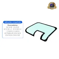 14506848 / Vidro De Teto Solar Escavadeira Volvo - imagem 2