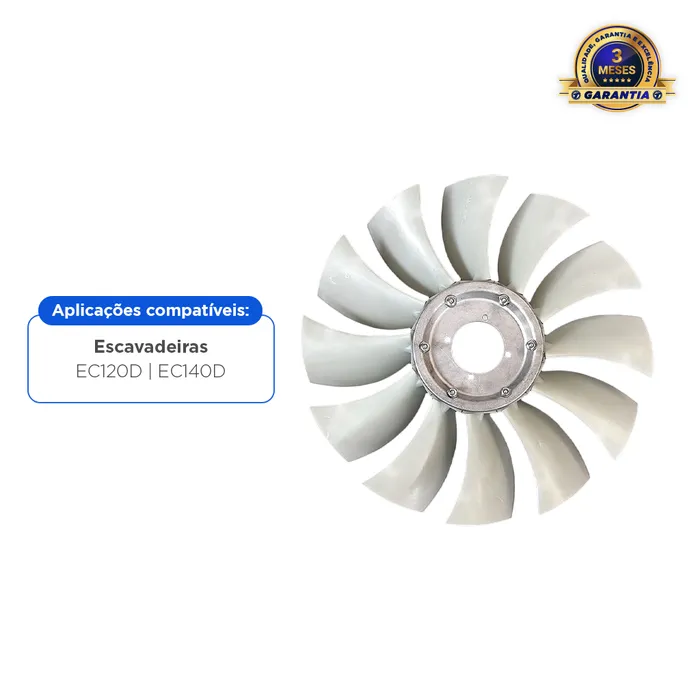 14696775 / Hélice Do Motor Escavadeira Volvo