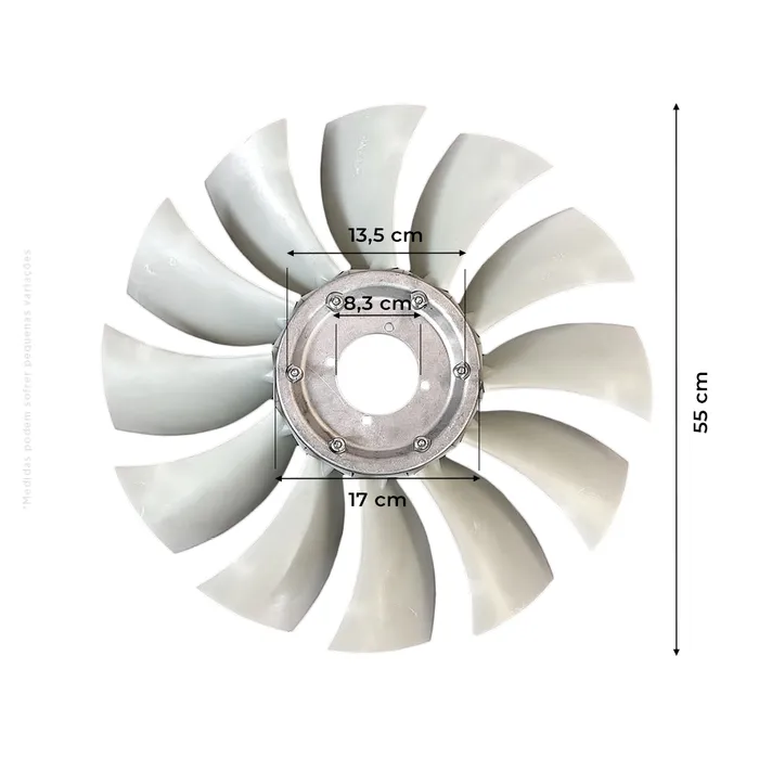 14696775 / Hélice Do Motor Escavadeira Volvo