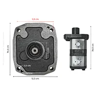 159400 / Bomba Hidráulica Dupla Direção Aplicável Trator Valmet - imagem 3