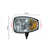 Farol Dianteiro Direito Aplicável Pás Carregadeira Volvo - 17286451 - imagem 3