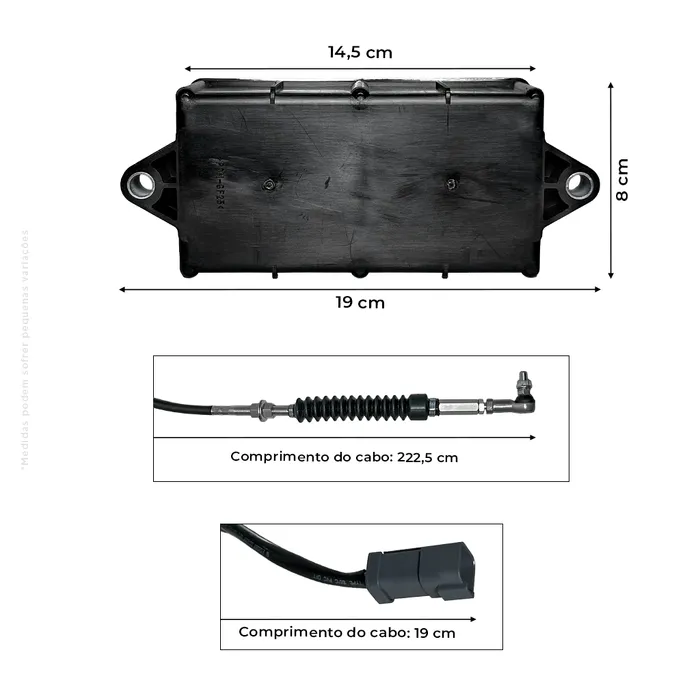 Motor de Passo Acelerador Aplicável Escavadeiras Hyundai - 21EN32301