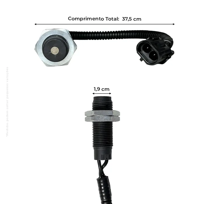 245193C1 / Sensor De Velocidade RPM Colheitadeira Case / New Holland