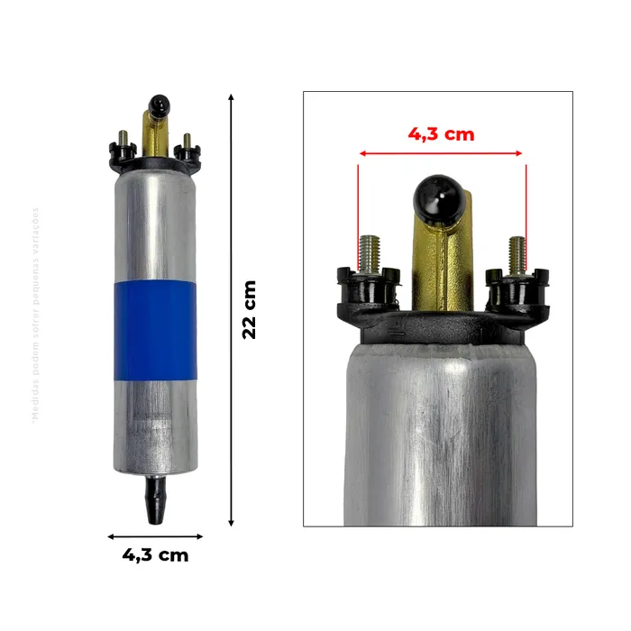 2641A203 / Bomba Combustível 12V Motor Perkins Diesel