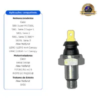 277016a1 / Sensor Pressão Óleo Motor Aplicável New Holland - imagem 2