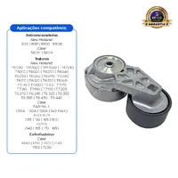 2852161 / Tensor Esticador Da Correia Retroescavadeira New Holland - imagem 2