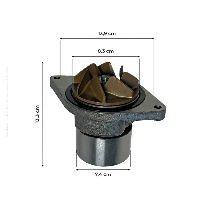 2854835 / Bomba D'água Trator New Holland 