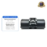 332C4284 / Motor Do Ventilador 12V Aplicável Retroescavadeira JCB - imagem 2