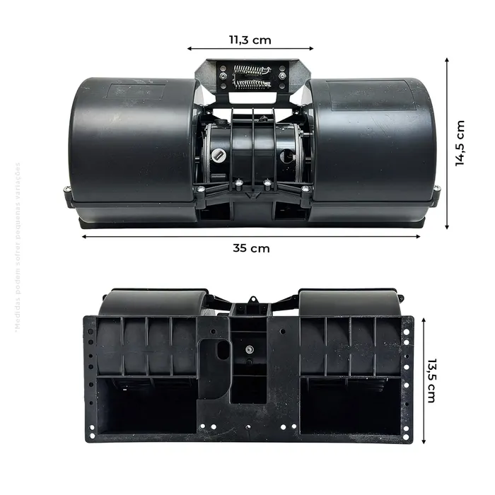 332C4284 / Motor Do Ventilador 12V Aplicável Retroescavadeira JCB