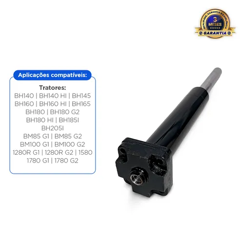 Cilindro De Direção Tração Carraro Aplicável Trator Valtra -  34054800