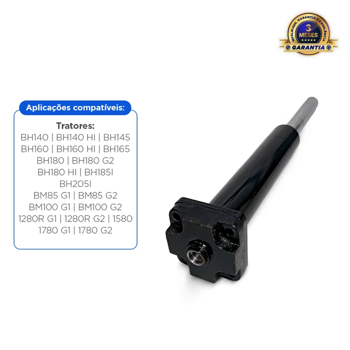 34054800 / Cilindro De Direção Tração Carraro Aplicável Trator Valtra