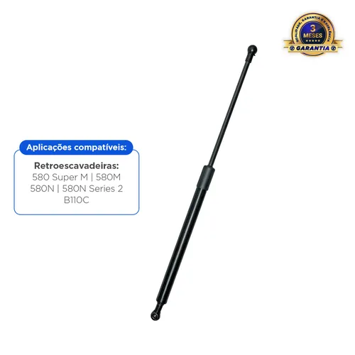 Amortecedor Da Porta Aplicável Retroescavadeira New Holland Case - 394800A1
