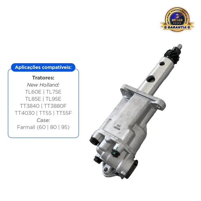 Bomba de Óleo Motor Trator Case  - 4705827