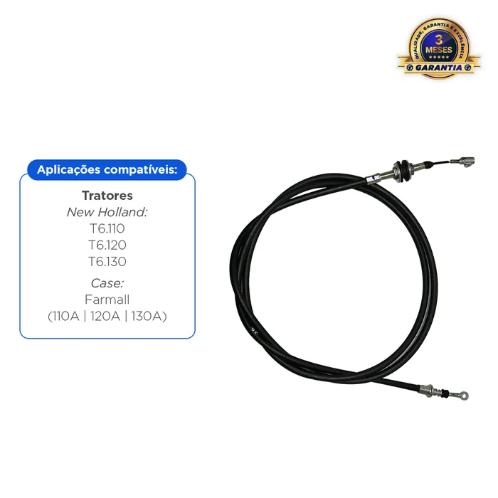 47539534 / Cabo Do Acelerador Trator Case / New Holland