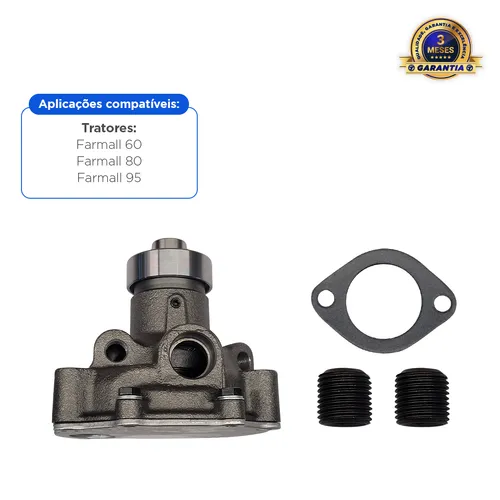 Bomba Dágua Aplicável Tratores Case Farmall - 504065104