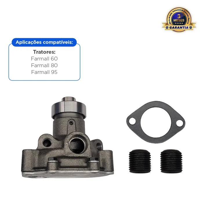 504065104 / Bomba Dágua Aplicável Tratores Case Farmall
