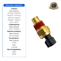 504264463 / Sensor De Temperatura De Água Case / New Holland - imagem 2